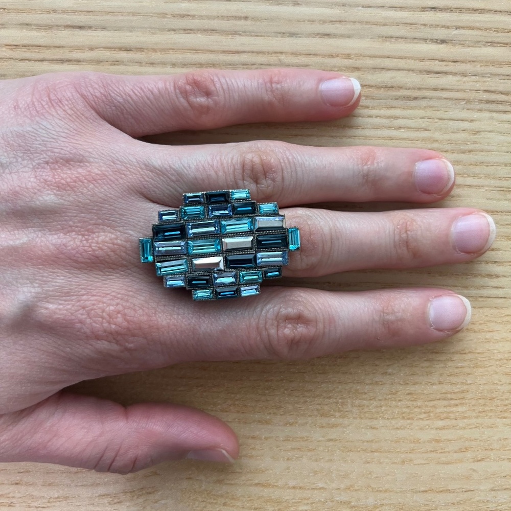 Giles & Brother Skyscraper Deco Ring